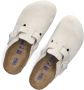 BIRKENSTOCK Slippers Boston Maat: 42 Materiaal: Suède Kleur: Beige - Thumbnail 8