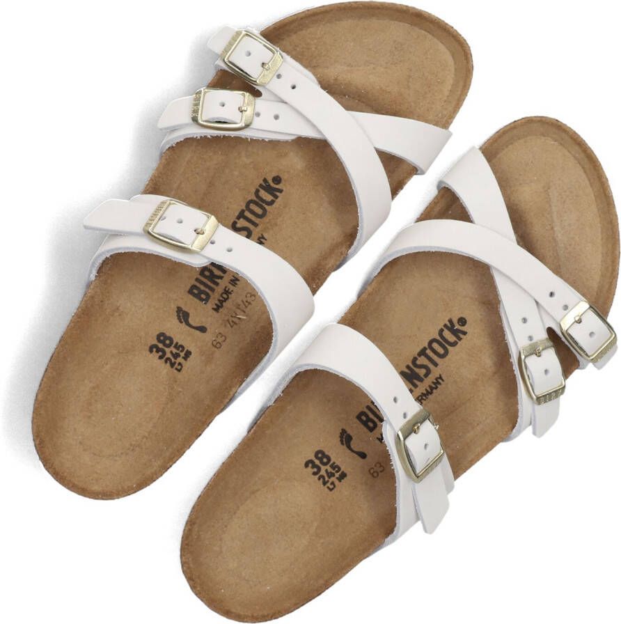 BIRKENSTOCK Witte Slippers Franca
