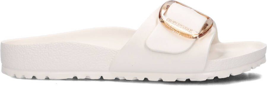 BIRKENSTOCK Witte Slippers Madrid Big Buckle Eva