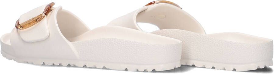 BIRKENSTOCK Witte Slippers Madrid Big Buckle Eva