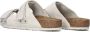 BIRKENSTOCK Slippers Heren Uji Maat: 45 Materiaal: Suède Kleur: Wit - Thumbnail 4