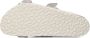 BIRKENSTOCK Slippers Heren Uji Maat: 45 Materiaal: Suède Kleur: Wit - Thumbnail 5