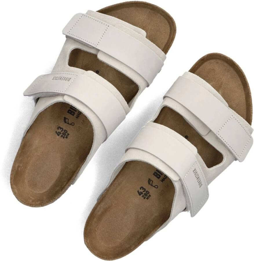 BIRKENSTOCK Witte Slippers Uji
