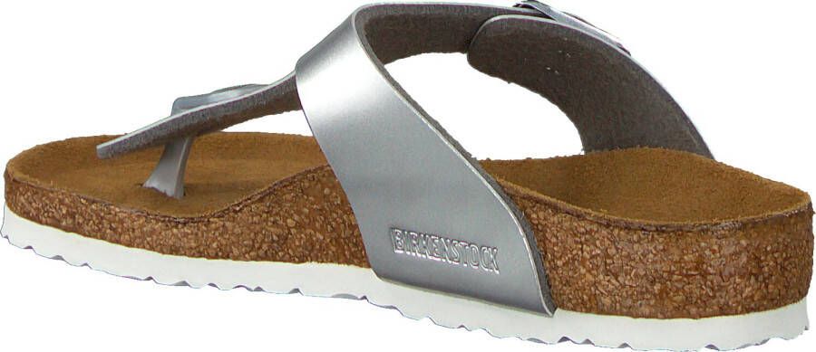 Birkenstock Zilveren Teenslippers Gizeh Kids