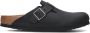 Birkenstock Boston Black narrow Fettleder Oiled Leather Unisex Pantoffels Zwart - Thumbnail 5