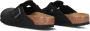 Birkenstock Boston Black narrow Fettleder Oiled Leather Unisex Pantoffels Zwart - Thumbnail 6