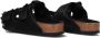 BIRKENSTOCK Slippers Dames Arizona Sue Vacht Maat: 42 Materiaal: Suède Kleur: Zwart - Thumbnail 4