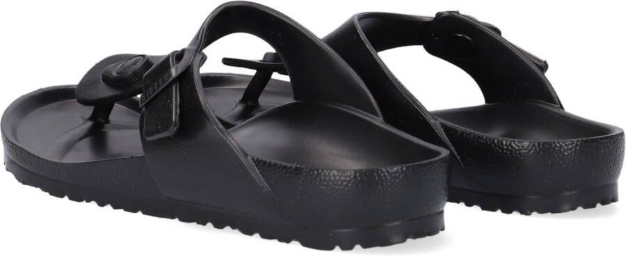 Birkenstock Zwarte Teenslippers Gizeh Eva Kids