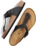BIRKENSTOCK Teenslippers Gizeh Maat: 40 Materiaal: Leer Kleur: Zwart - Thumbnail 15