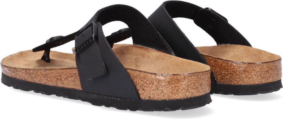 Birkenstock Zwarte Teenslippers Gizeh Kids