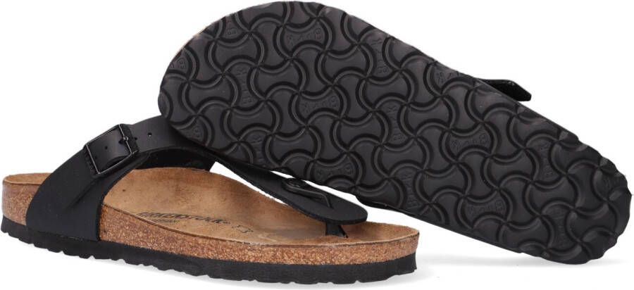 Birkenstock Zwarte Teenslippers Gizeh Kids