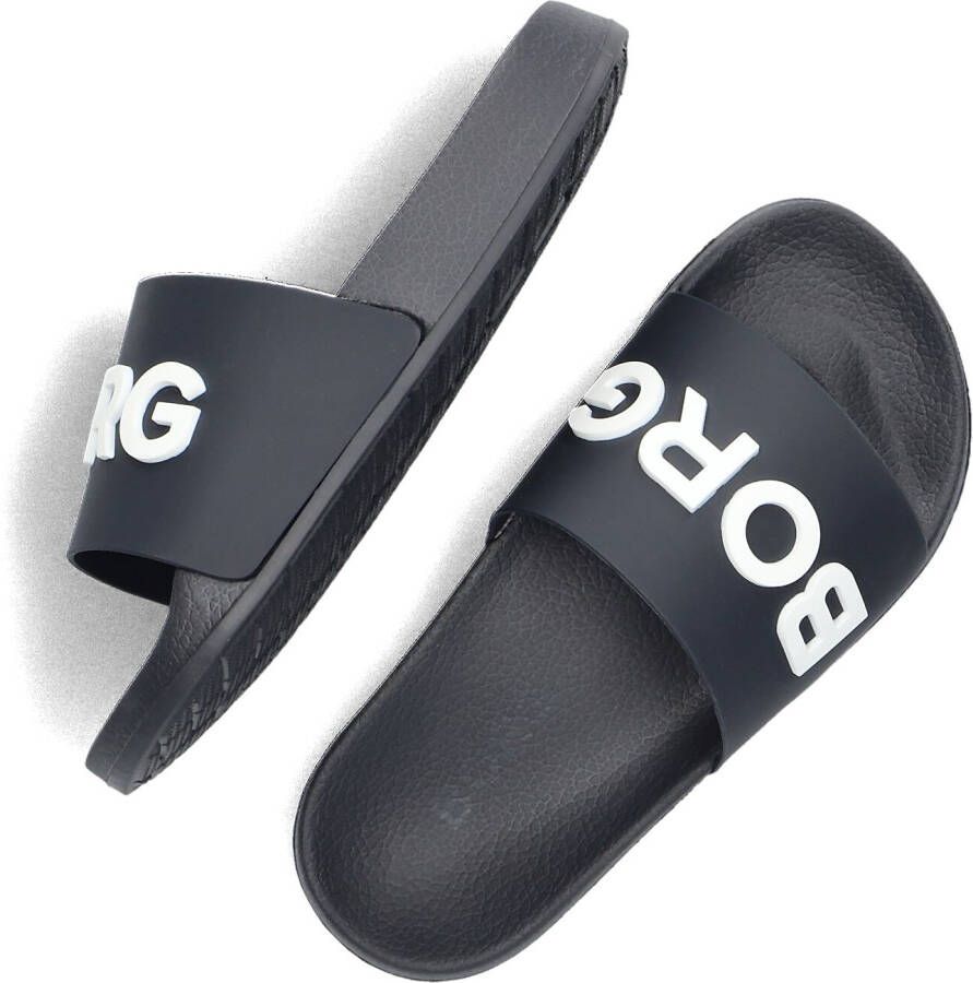 BJORN BORG Blauwe Badslippers Knox Mld K
