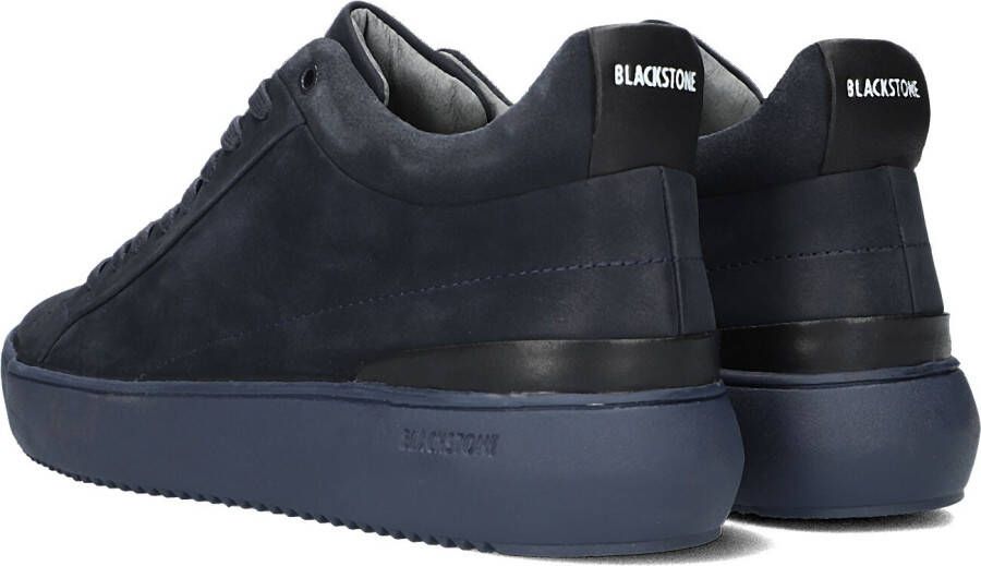 Blackstone Blauwe Lage Sneakers Yg23