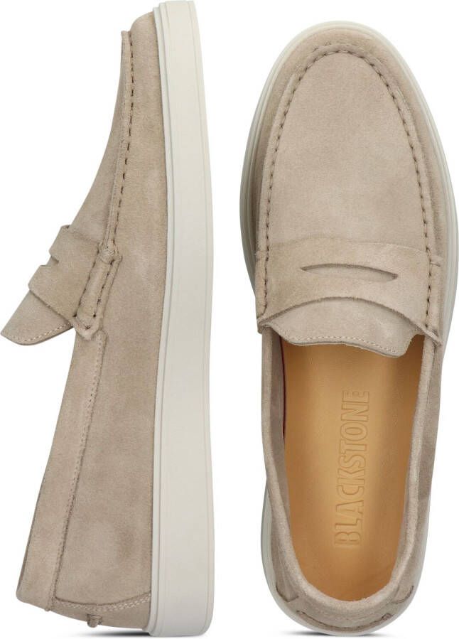 BLACKSTONE Beige Loafers Zuko Enzo