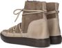 Blackstone UKI Ul87 Fossil High-Top Sheepskin Beige Dames - Thumbnail 4