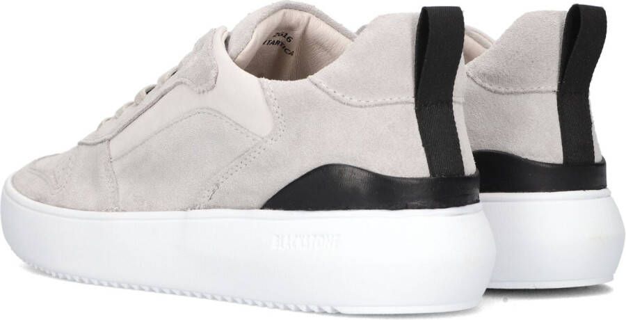 Blackstone Grijze Lage Sneakers Mykel