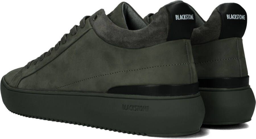 Blackstone Groene Lage Sneakers Yg23