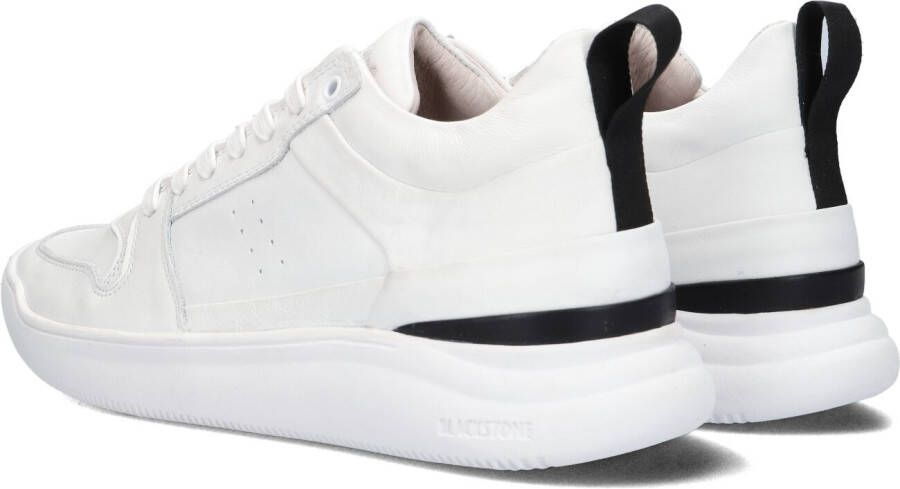 Blackstone Witte Lage Sneakers Aston