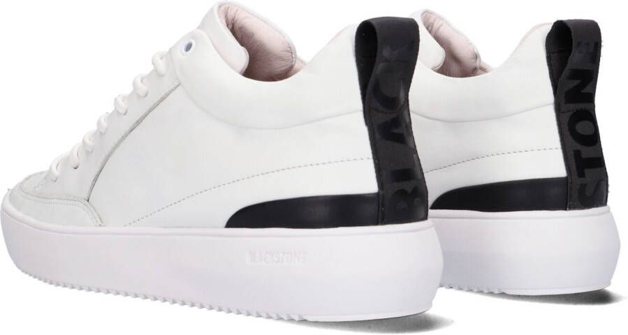 Blackstone Witte Lage Sneakers Xg89