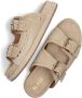 BLASZ Lpmag-07 Slippers Dames Beige - Thumbnail 6