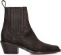 BLASZ L91204 Enkellaarsjes Dames Bruin - Thumbnail 4