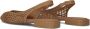 BLASZ Slingbacks Dames Cl15593 Maat: 37 Materiaal: Leatherlook Kleur: Bruin - Thumbnail 3