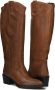 BLASZ Hoge Laarzen Dames 35 Maat: 37 Materiaal: Leer Kleur: Cognac - Thumbnail 6
