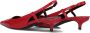 BLASZ Slingbacks Dames Dzrp0666 Maat: 41 Materiaal: Leatherlook Kleur: Rood - Thumbnail 3