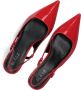 BLASZ Slingbacks Dames Dzrp0666 Maat: 41 Materiaal: Leatherlook Kleur: Rood - Thumbnail 5
