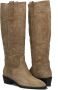 BLASZ Cowboylaarzen Dames 40 Maat: 37 Materiaal: Suède Kleur: Taupe - Thumbnail 5