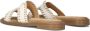 BLASZ Slippers Dames 0657-03 Maat: 37 Materiaal: Leatherlook Kleur: Wit - Thumbnail 4