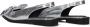 BLASZ Slingbacks Dames Daw0390 Maat: 41 Materiaal: Textiel Kleur: Zilverkleurig - Thumbnail 4