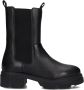 BLASZ Belice-10 Enkellaarsjes Enkelboots met rits Dames Zwart - Thumbnail 3