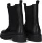 BLASZ Belice-10 Enkellaarsjes Enkelboots met rits Dames Zwart - Thumbnail 4