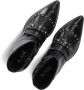 BLASZ Enkellaarsjes Dames L63202 Maat: 38 Materiaal: Leer Kleur: Zwart - Thumbnail 4