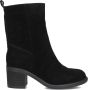 BLASZ Shn2581-09 Enkellaarsjes Enkelboots met rits Dames Zwart - Thumbnail 2