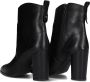 BLASZ Enkellaarsjes Dames 165 Maat: 41 Materiaal: Leer Kleur: Zwart - Thumbnail 4