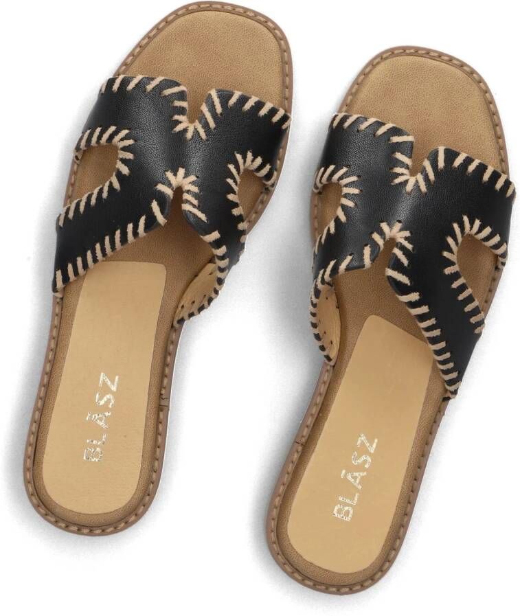 BLASZ Zwarte Slippers 0657-03