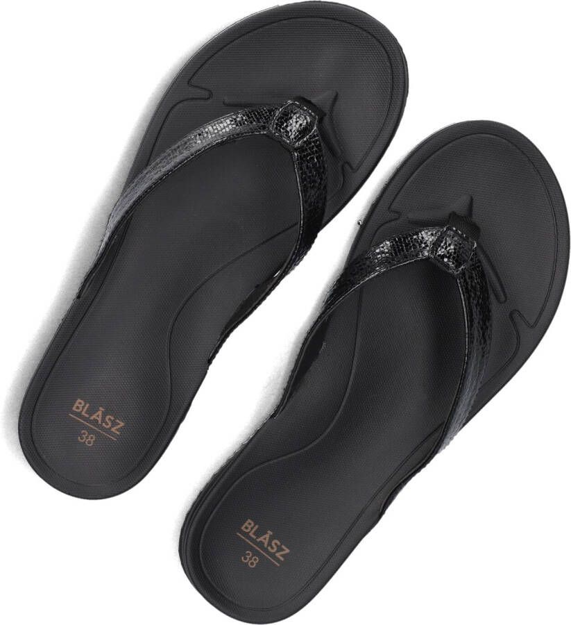 BLASZ Zwarte Slippers Bella 2402
