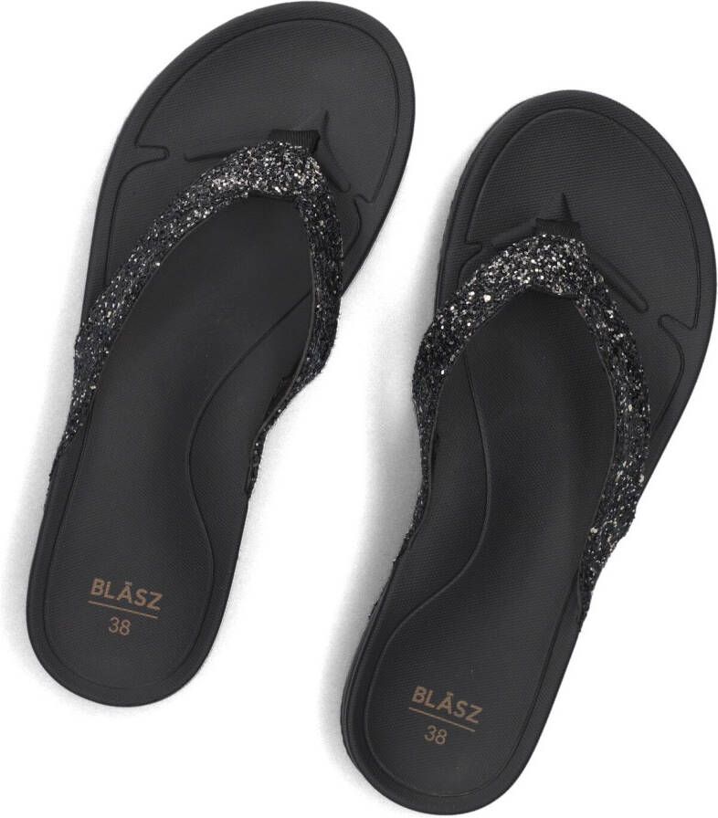 BLASZ Zwarte Slippers Bella 2402