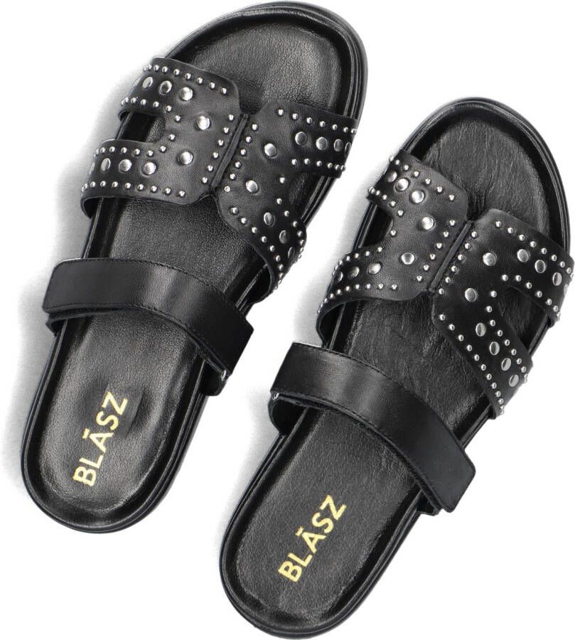 BLASZ Zwarte Slippers Mag-74
