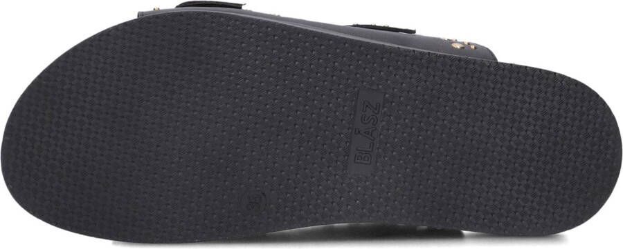 BLASZ Zwarte Slippers Maggie-07