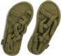 Dad Sandals Bodrum Flat Sandalen Dames Groen - Thumbnail 5