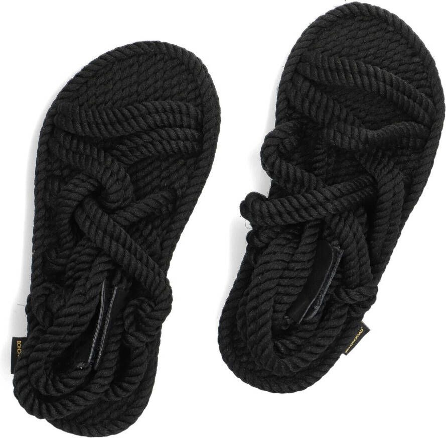 BOHONOMAD Zwarte Sandalen Rome Sandal