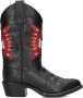 BOOTSTOCK Zwarte Boots Eagle Red - Thumbnail 2
