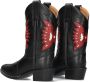 BOOTSTOCK Zwarte Boots Eagle Red - Thumbnail 3