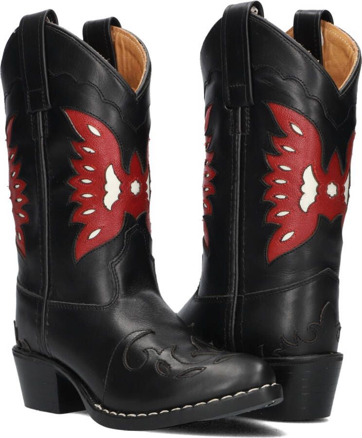 BOOTSTOCK Zwarte Boots Eagle Red