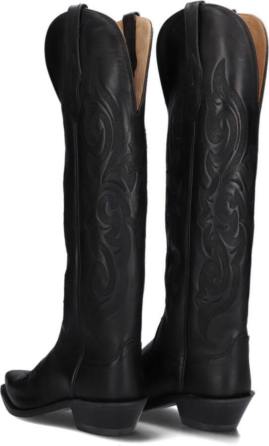 BOOTSTOCK Zwarte Cowboylaarzen Black Treasure Women