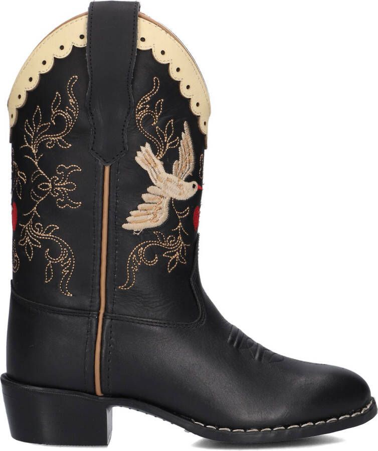 BOOTSTOCK Zwarte Laarzen Limited Cowboy Boots