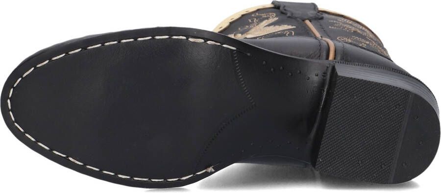 BOOTSTOCK Zwarte Laarzen Limited Cowboy Boots